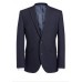 Dijon Navy Tailored Fit Three Piece Suit Jacket Black LARGE UK40
